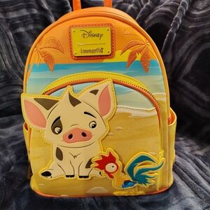 Loungefly Disney Moana Backpack - Orange and Yellow